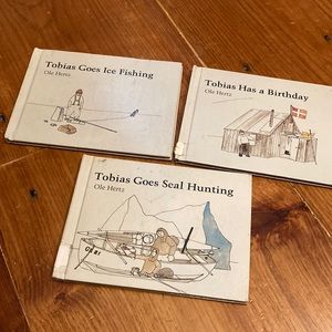 Greenland TOBIAS by Ole Hertz Book Series *Bundle/3* Rare Out of Print